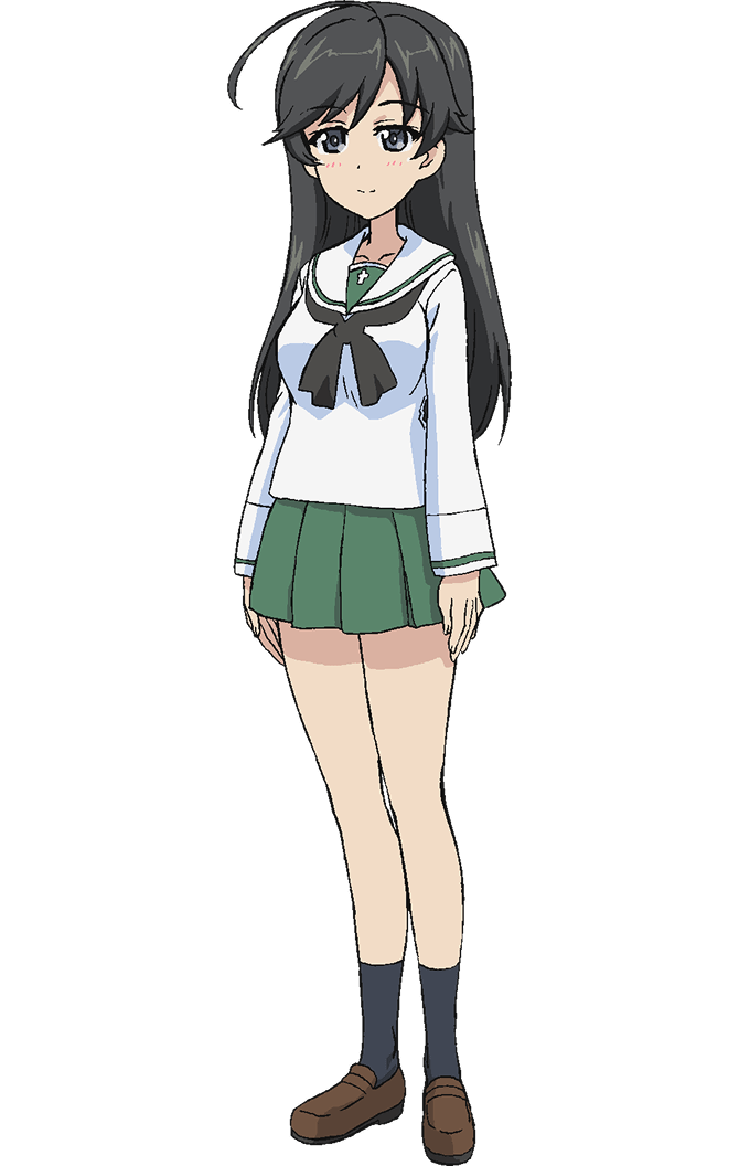 ガールズ&パンツァー　ガルパン　非売品　のぼり　五十鈴華 07-1.jpg