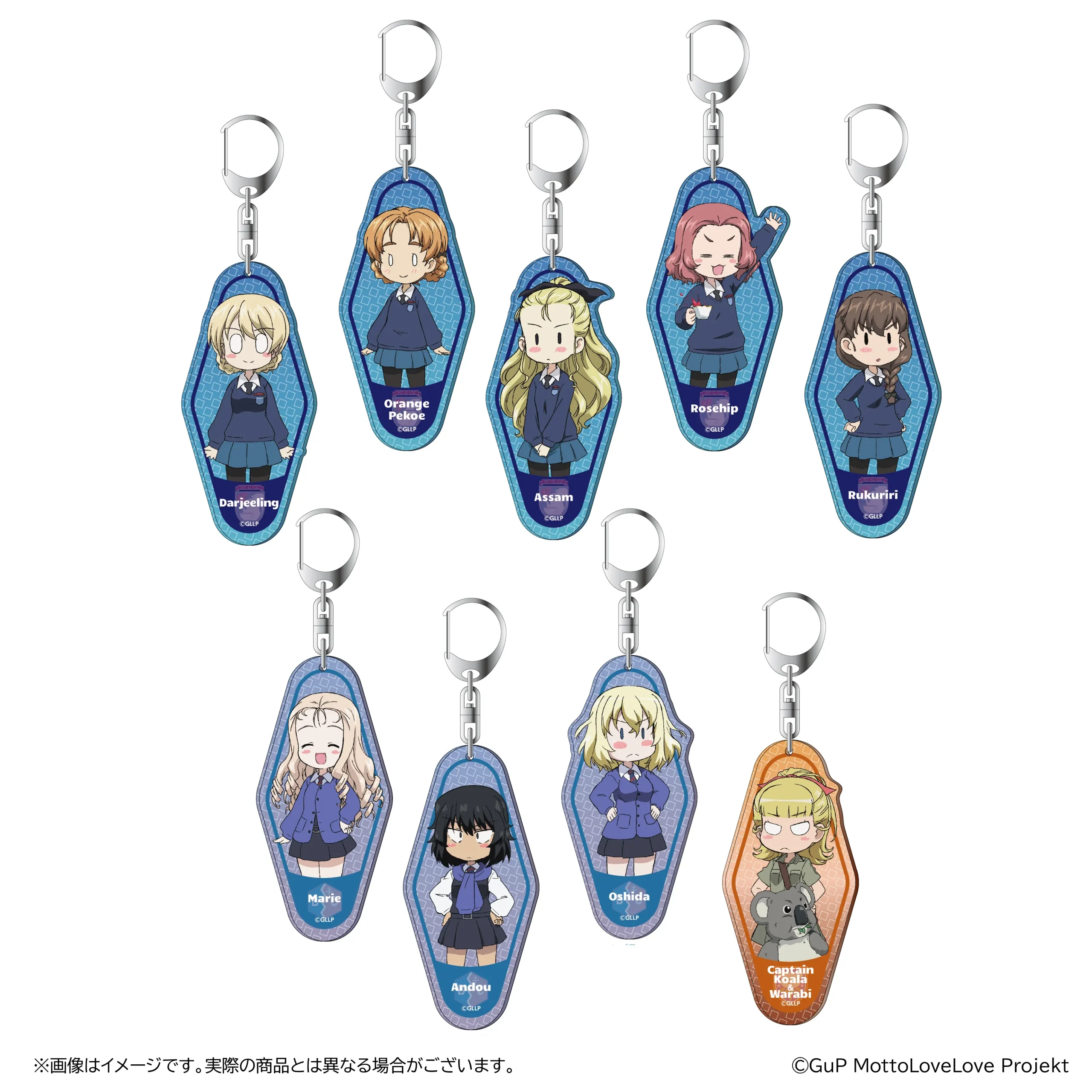 劇場販売グッズ｜『ガールズ＆パンツァー もっとらぶらぶ作戦です！』